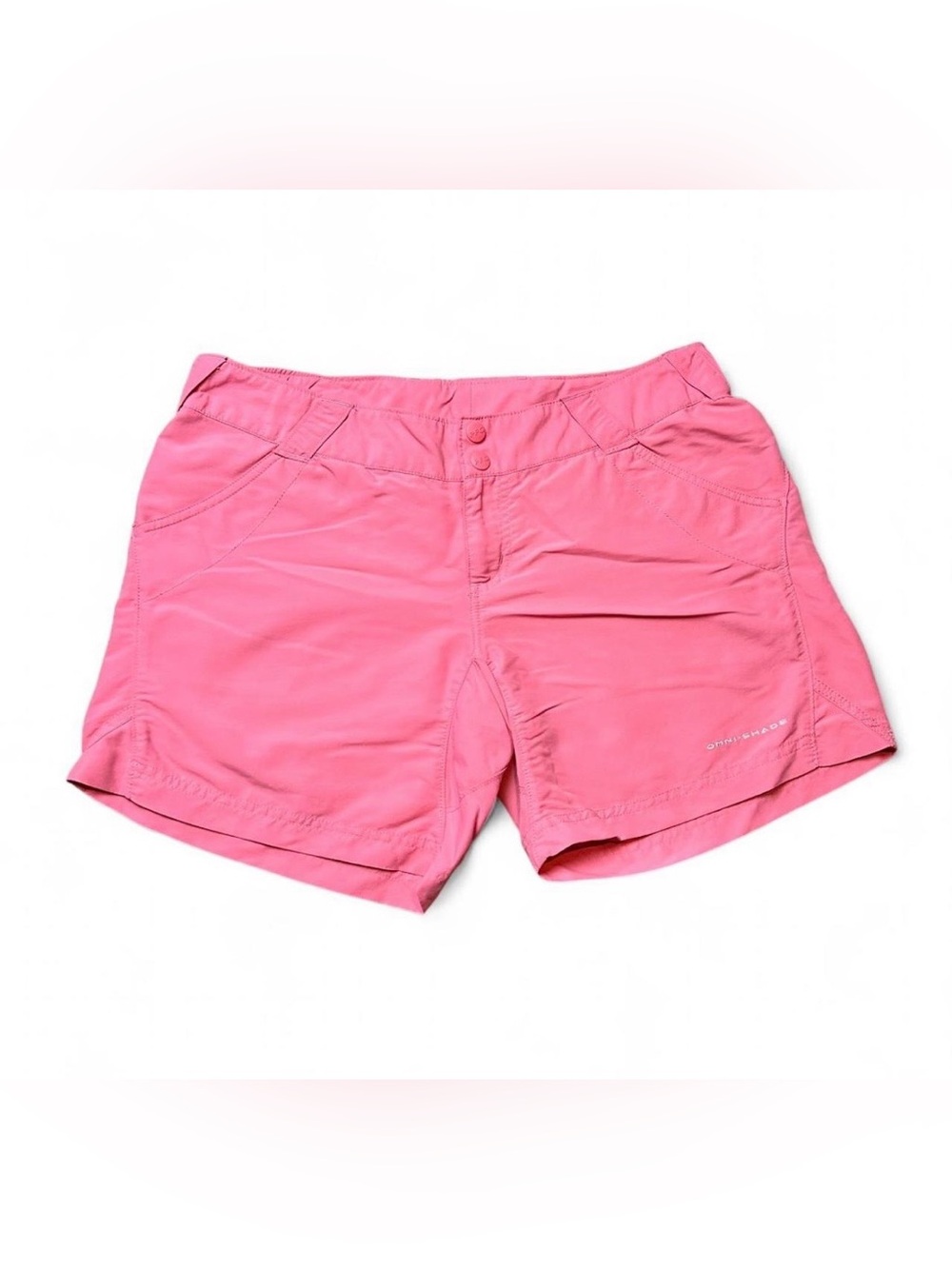 Women’s Bubble Gum Pink Active Columbia PFG Shorts